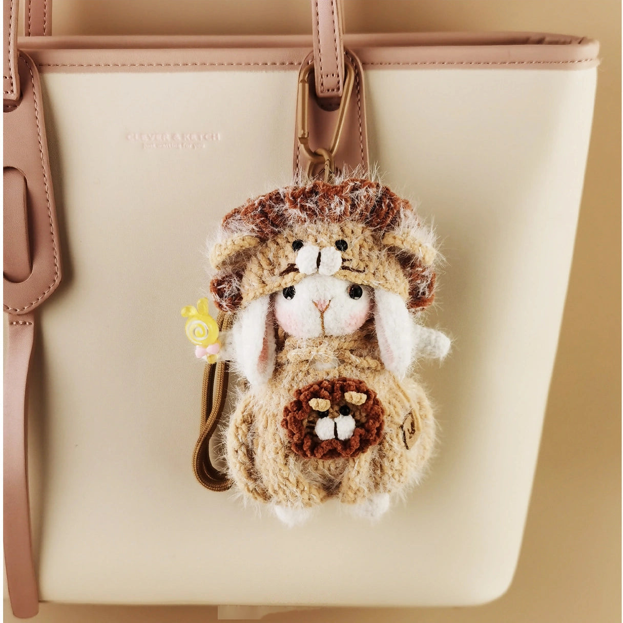 Bunny bag charm - product image 2