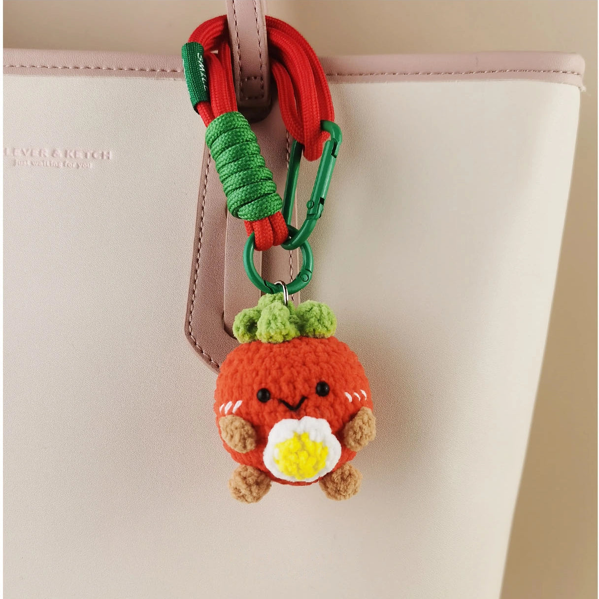 Tomato bag charm - product image 2
