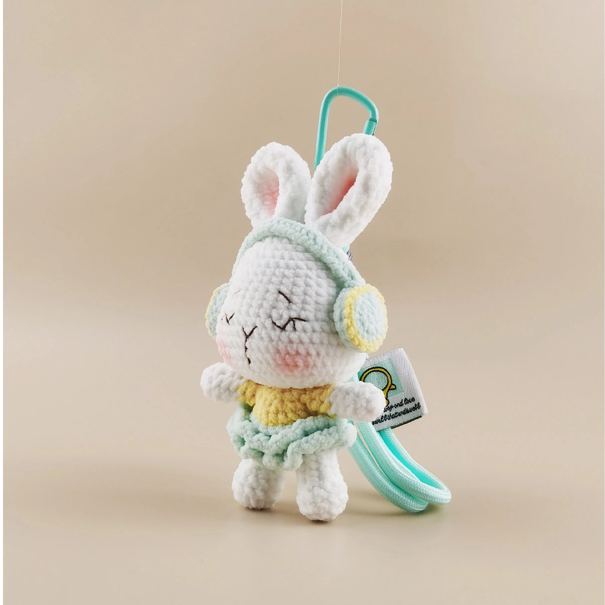 Bunny bag charm - product image 3