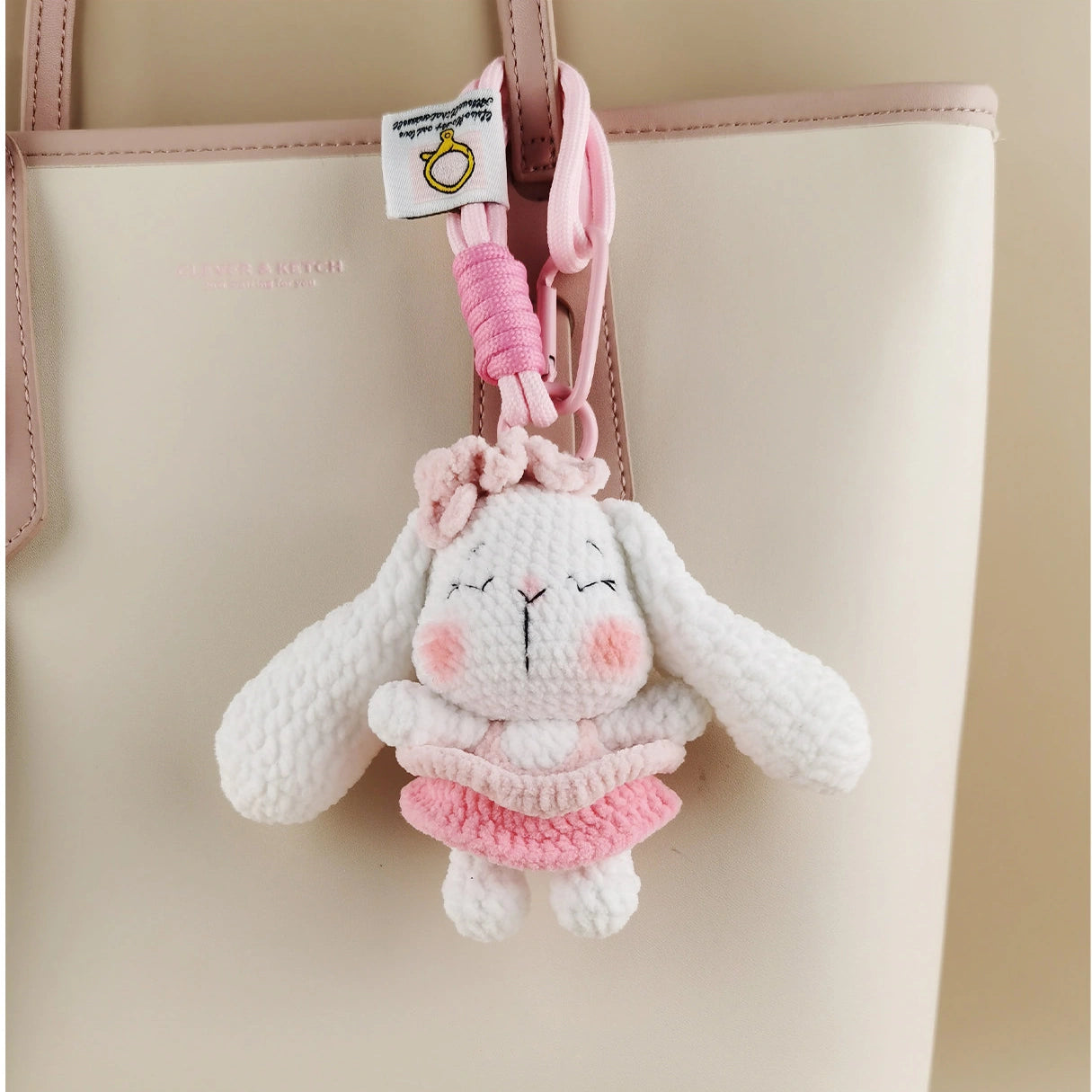 Bunny bag charm - product image 2