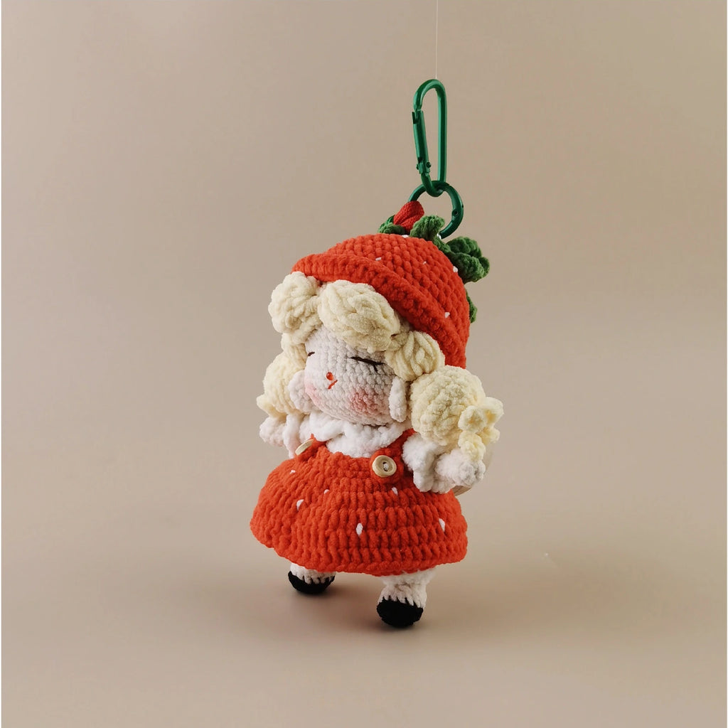 Strawberry bag charm - product image 4