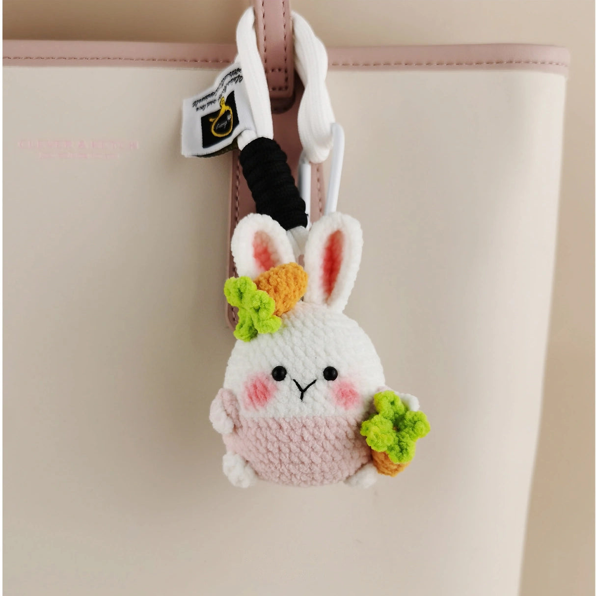 Bunny bag charm - product image 2