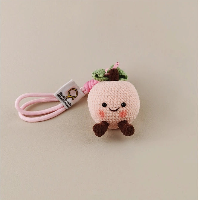 Peach bag charm - product image 2