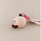 Peach bag charm - product image 4