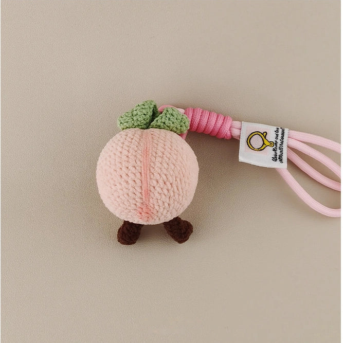 Peach bag charm - product image 5