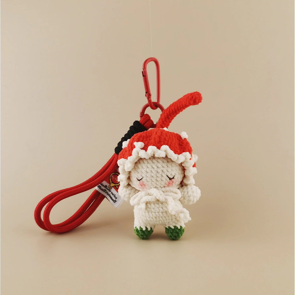 Mushroom bag charm - product image 1