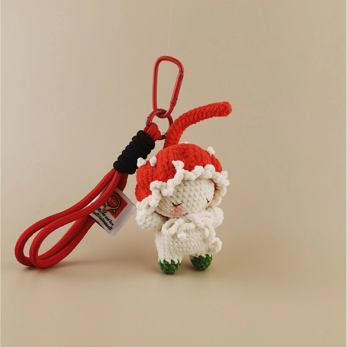 Mushroom bag charm - product image 4