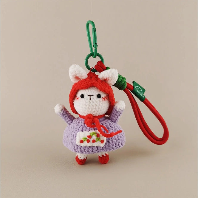 Bunny bag charm - Purple variant image