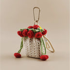 Rose bag charm - product image 3