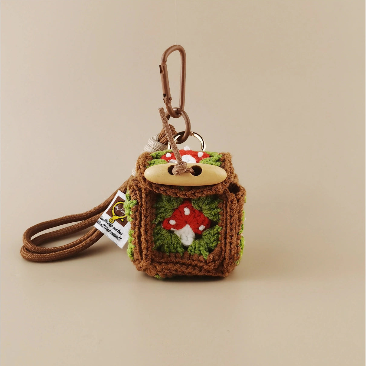 Mushroom bag charm - product image 1