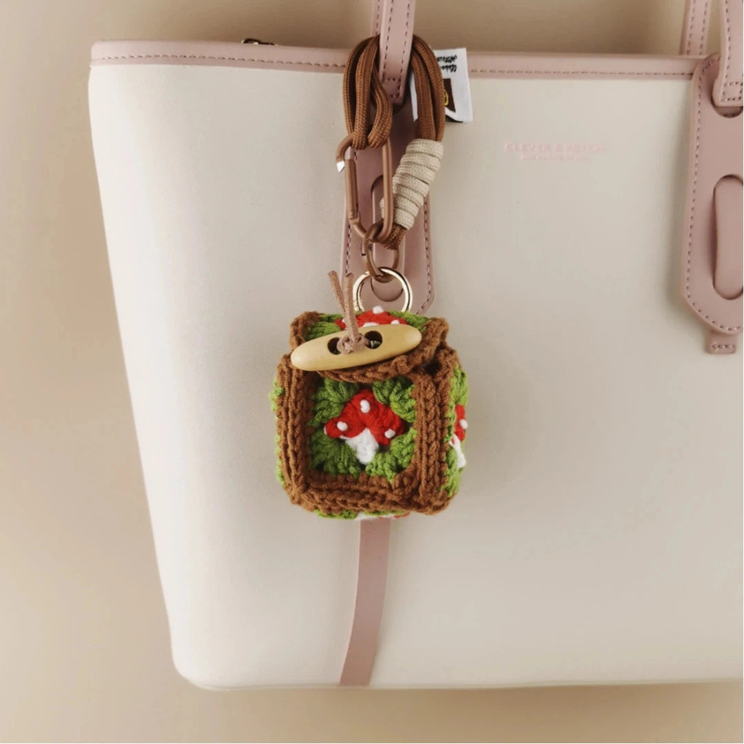 Mushroom bag charm - product image 2