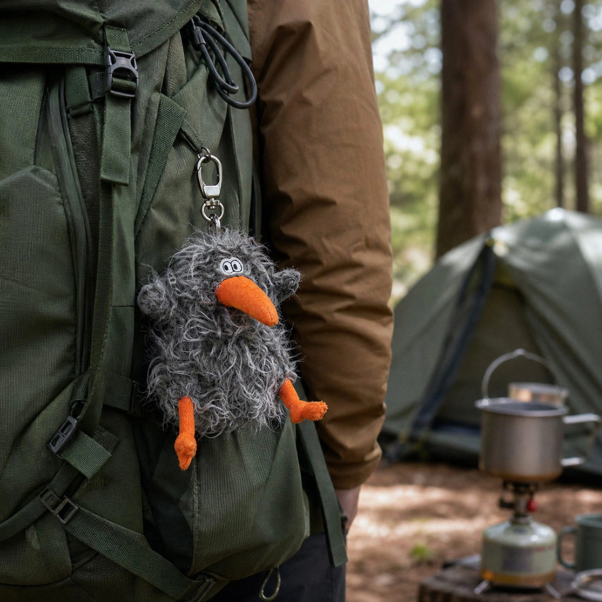 Runaway Bird Plush Charm and Toy Set, product image 8.