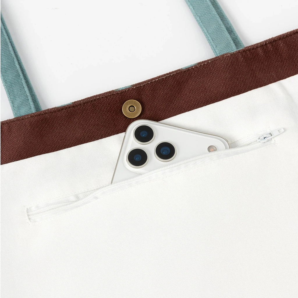 Bow Detail Canvas Crossbody Commuter Bag, product image 8.