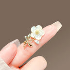 Shell Flower Mini Brooch product image showing shell flower
