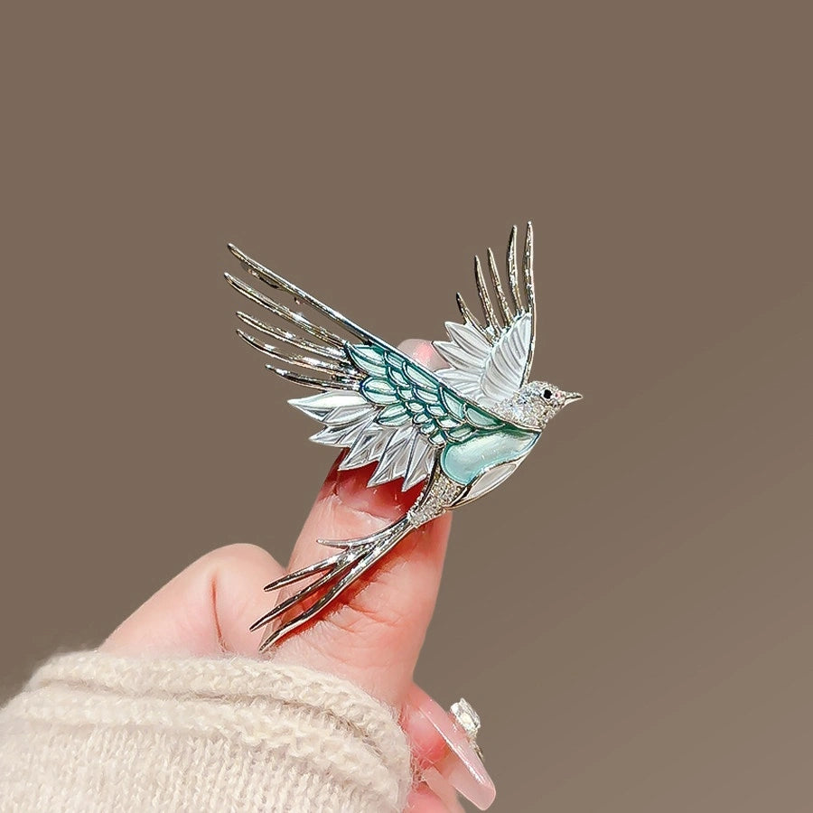 Bluebird Statement Brooch product image showing bluebird