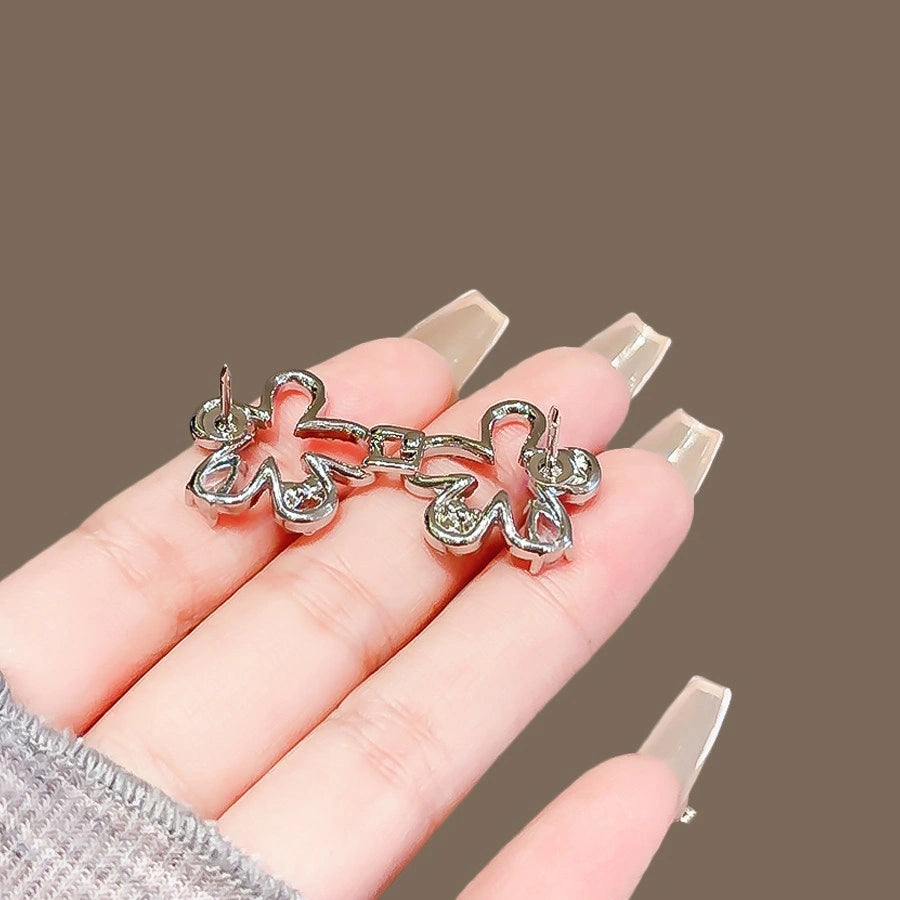 Hollow Flower Waist Tightener Pin product image showing hollow flower