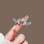 Rhinestone Butterfly Waist Tightener Pin product image showing butterfly