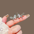 Rhinestone Butterfly Waist Tightener Pin variant image showing rhinestone butterfly waist pin