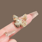 Mother-of-Pearl Butterfly Mini Brooch product image showing butterfly
