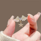 Heart Wing Mini Brooch product image showing heart with wings