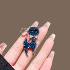 Crystal Cat Brooch product image showing cat
