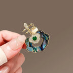 Mother-of-Pearl Ruyi Brooch product image showing ruyi and shell motifs