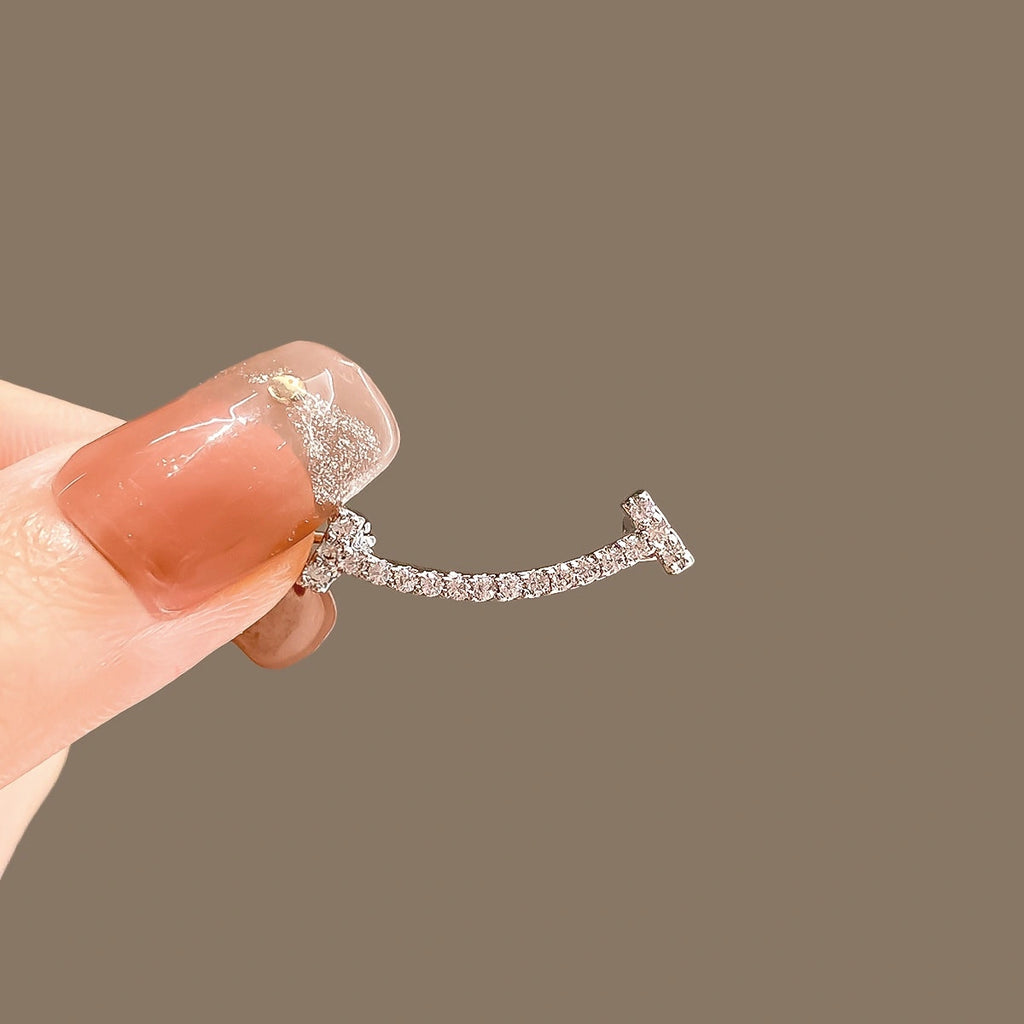 Mini Smile Brooch variant image showing silver mini smile brooch