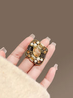 Floral brooch product image