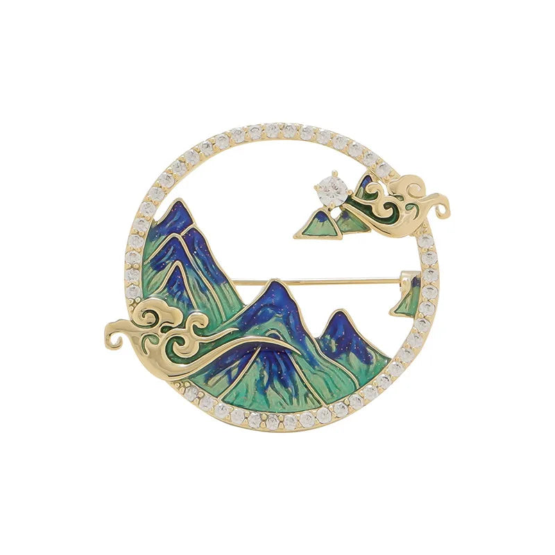Floral brooch product image