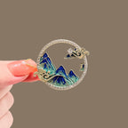 Grand Landscape brooch variant image