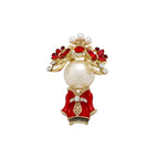 Floral brooch product image