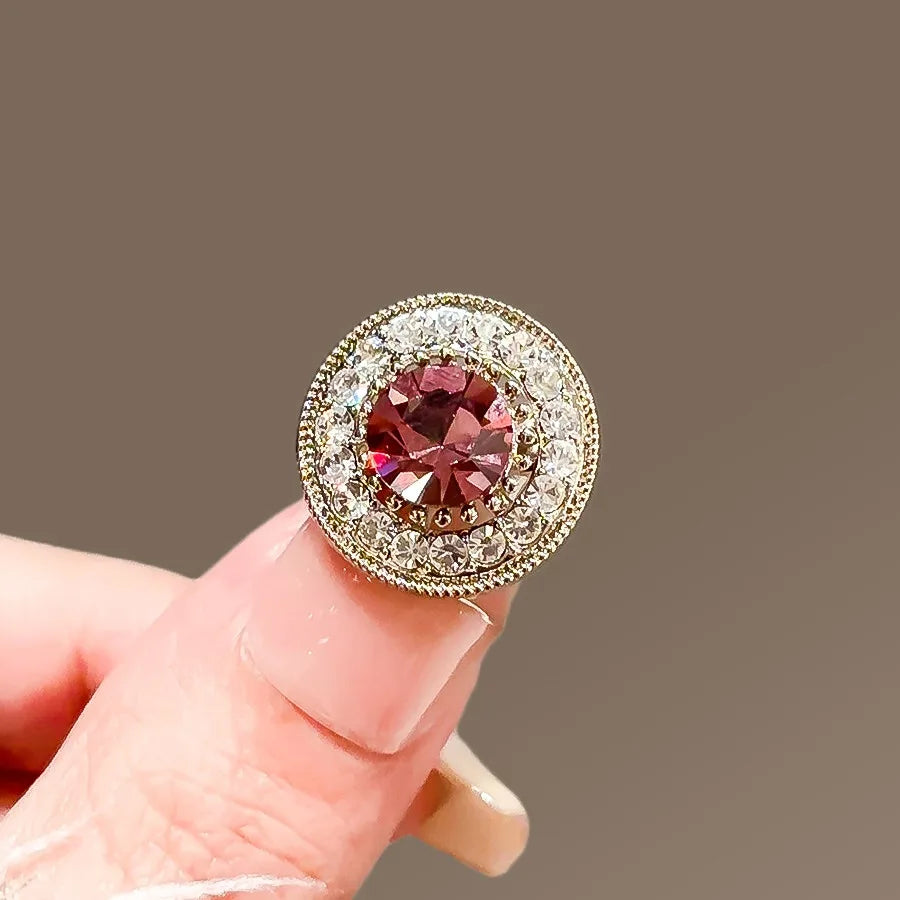 Purple Crystal brooch variant image