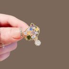 Floral brooch product image