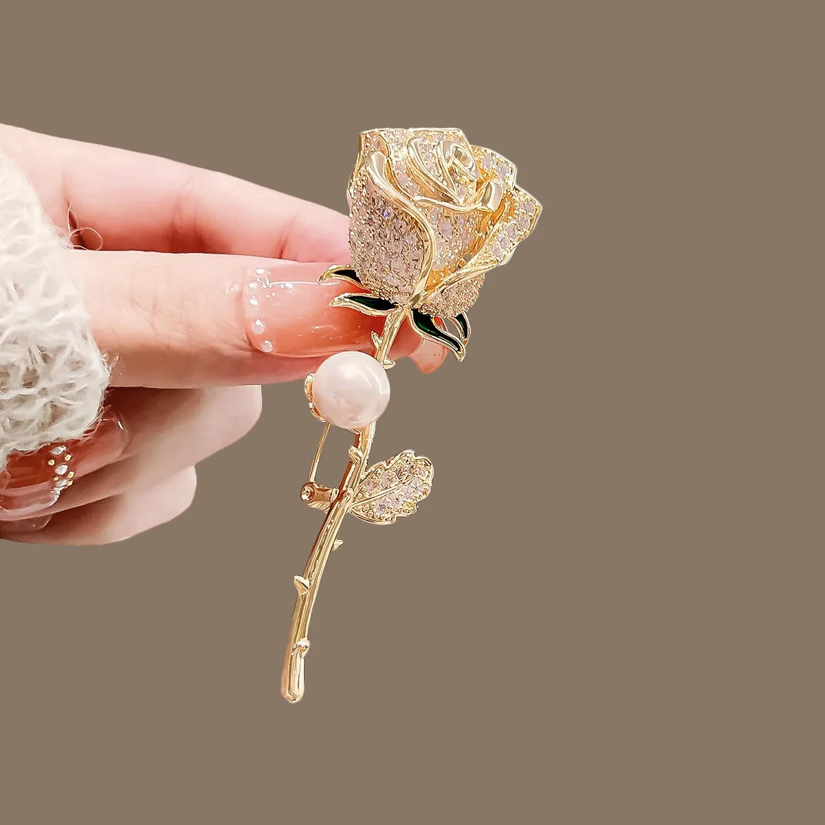 Rose brooch product image