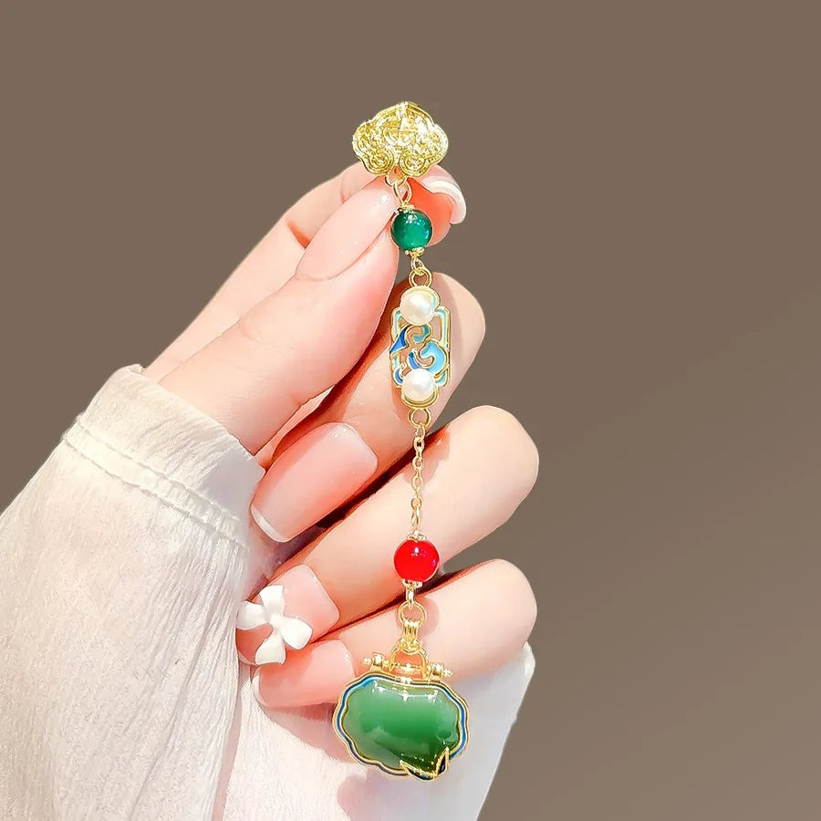 Lock Charm garment pendant pin product image