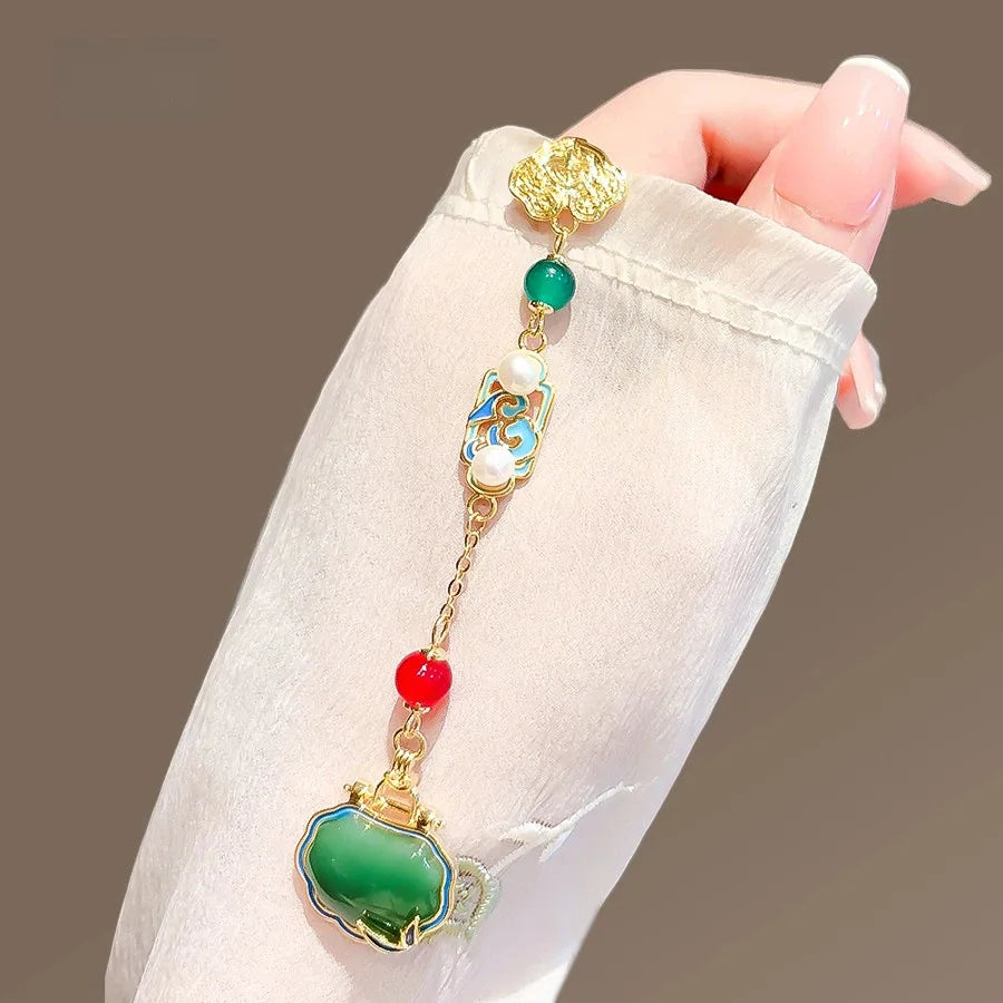 Lock Charm garment pendant pin product image