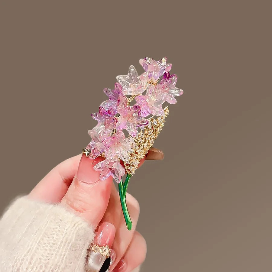 Lilac brooch product image