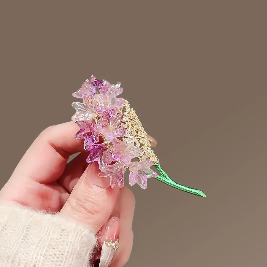 Lilac brooch product image