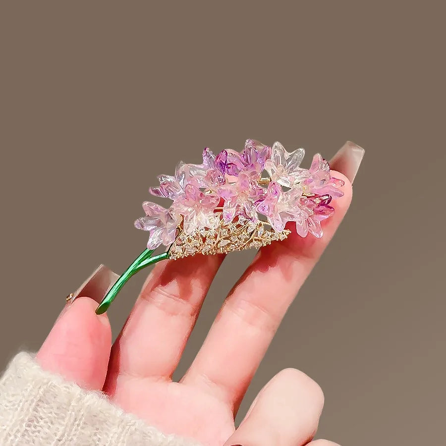 Lilac brooch product image