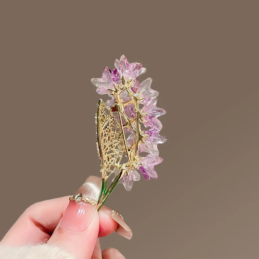 Lilac brooch product image