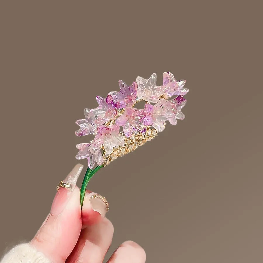 Lilac brooch product image