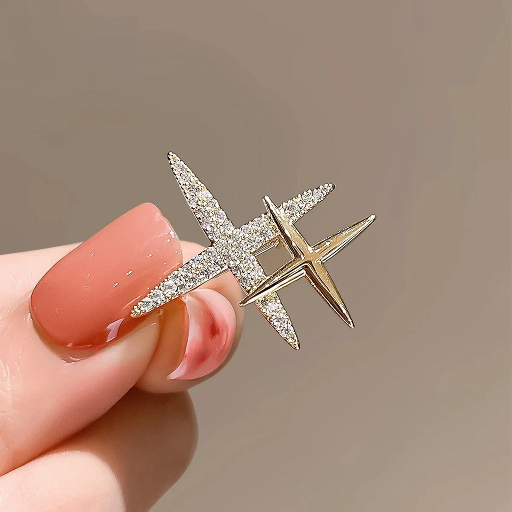 Gold Starburst brooch variant image