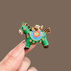 Horse with Ingot brooch variant image