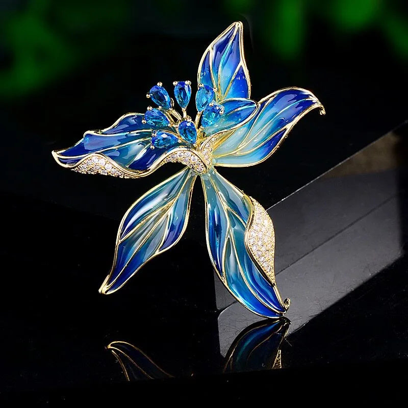 Blue brooch variant image