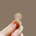 Sunflower brooch product image