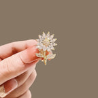 Sunflower brooch product image