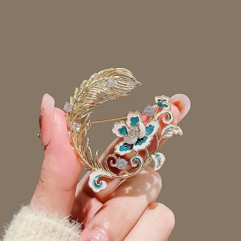 Peony brooch product image