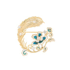 Peony brooch product image