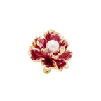 Peony brooch product image