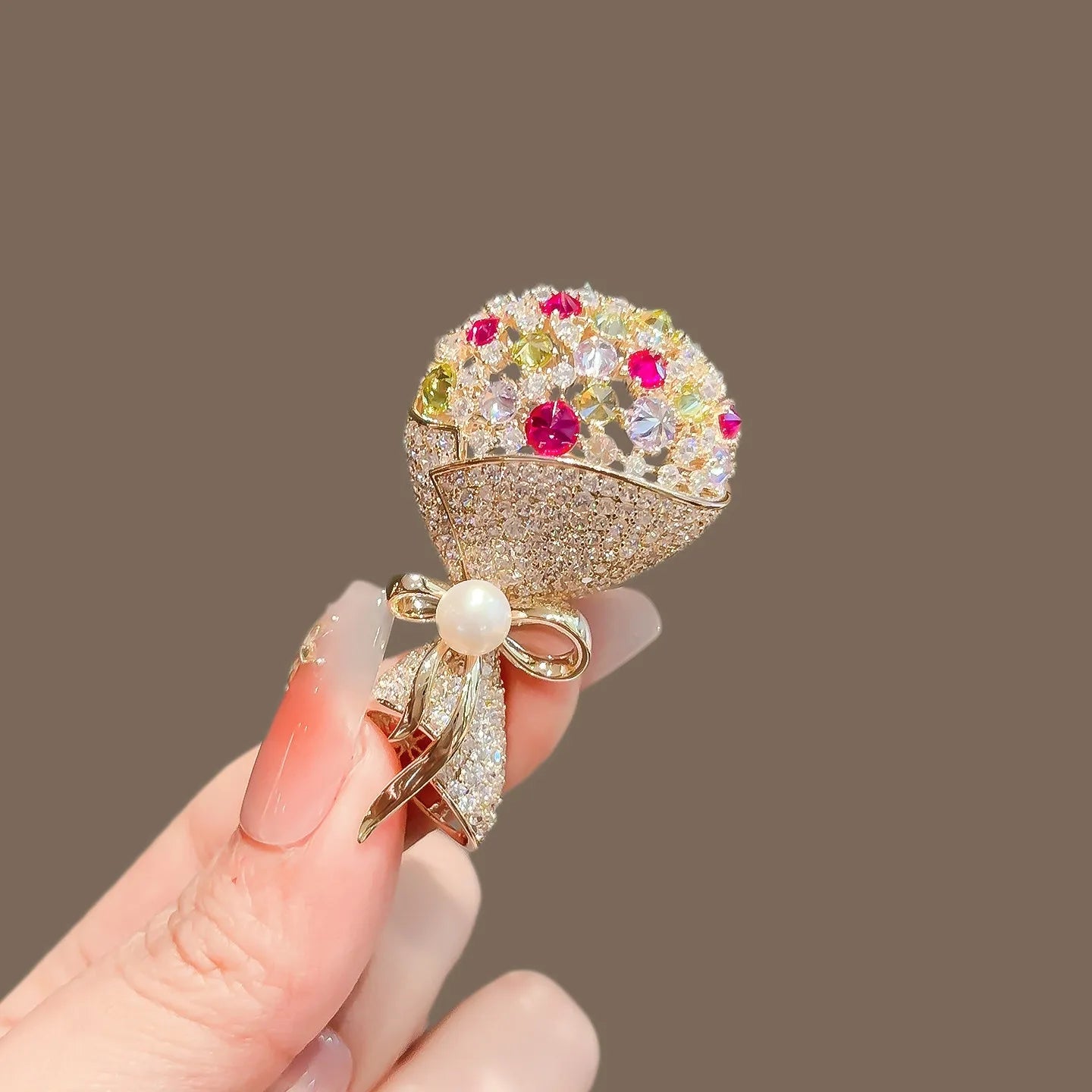 Floral brooch product image